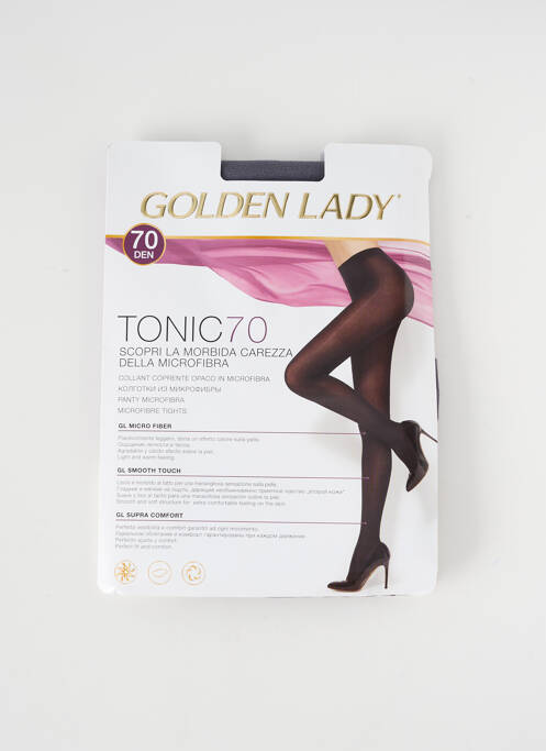 Collants gris GOLDEN LADY pour femme