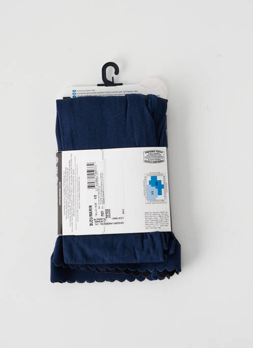Collants bleu DIM pour femme