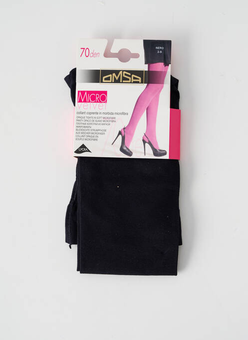 Collants noir OMSA pour femme