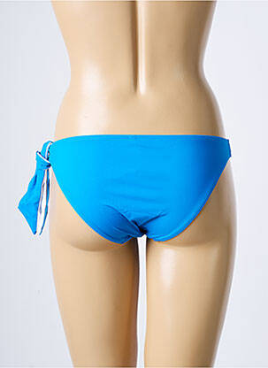 Bas de maillot de bain fermeture liens à nouer culotte bleu AUBADE femme