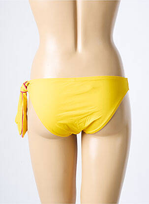 Bas de maillot de bain réversible culotte jaune AUBADE femme