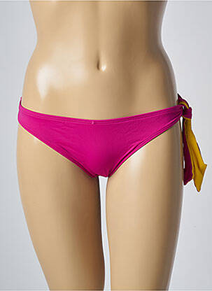 Bas de maillot de bain réversible culotte rose AUBADE femme