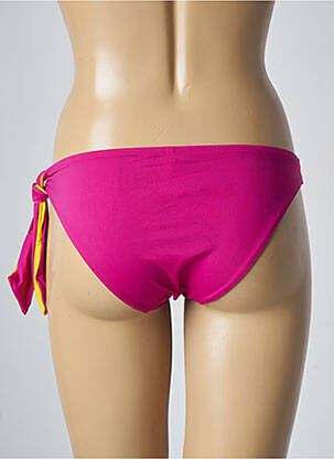 Bas de maillot de bain réversible culotte rose AUBADE femme