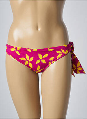 Bas de maillot de bain imprimé fantaisie culotte rose AUBADE femme