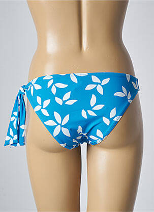Bas de maillot de bain imprimé fantaisie culotte bleu AUBADE femme