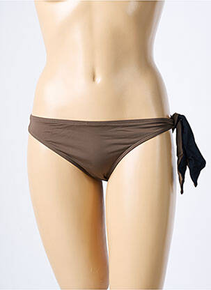 Bas de maillot de bain réversible culotte vert AUBADE femme