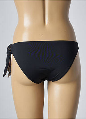 Bas de maillot de bain effet matière satinée culotte noir AUBADE femme