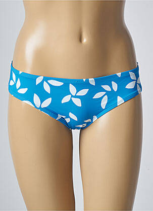 Bas de maillot de bain imprimé fantaisie culotte bleu AUBADE femme