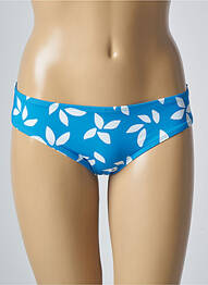 Bas de maillot de bain imprimé fantaisie culotte bleu AUBADE femme