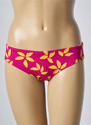Bas de maillot de bain imprimé fantaisie culotte rose AUBADE femme