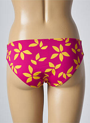 Bas de maillot de bain imprimé fantaisie culotte rose AUBADE femme