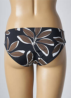 Bas de maillot de bain imprimé fantaisie culotte noir AUBADE femme