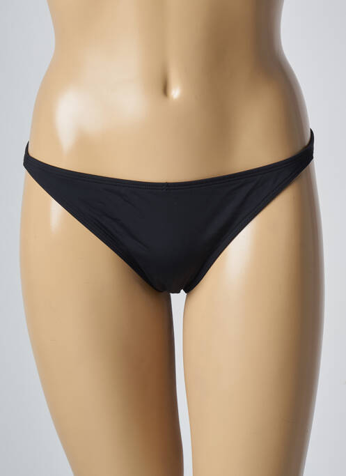 Bas de maillot de bain effet matière satinée culotte noir AUBADE femme