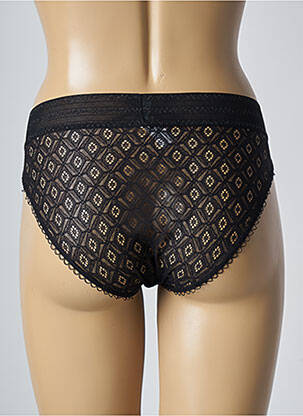Culotte fond doublé noir SIMONE X SIMONE PÉRÈLE femme