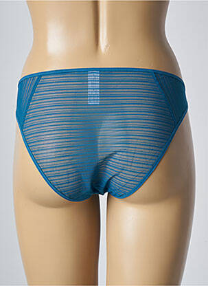 Culotte effet matière satinée bleu SIMONE X SIMONE PÉRÈLE femme
