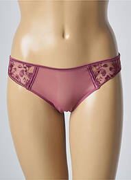 Culotte tissage satiné rose SIMONE PERELE femme