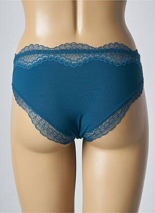Culotte tissage dentelle bleu AUBADE femme