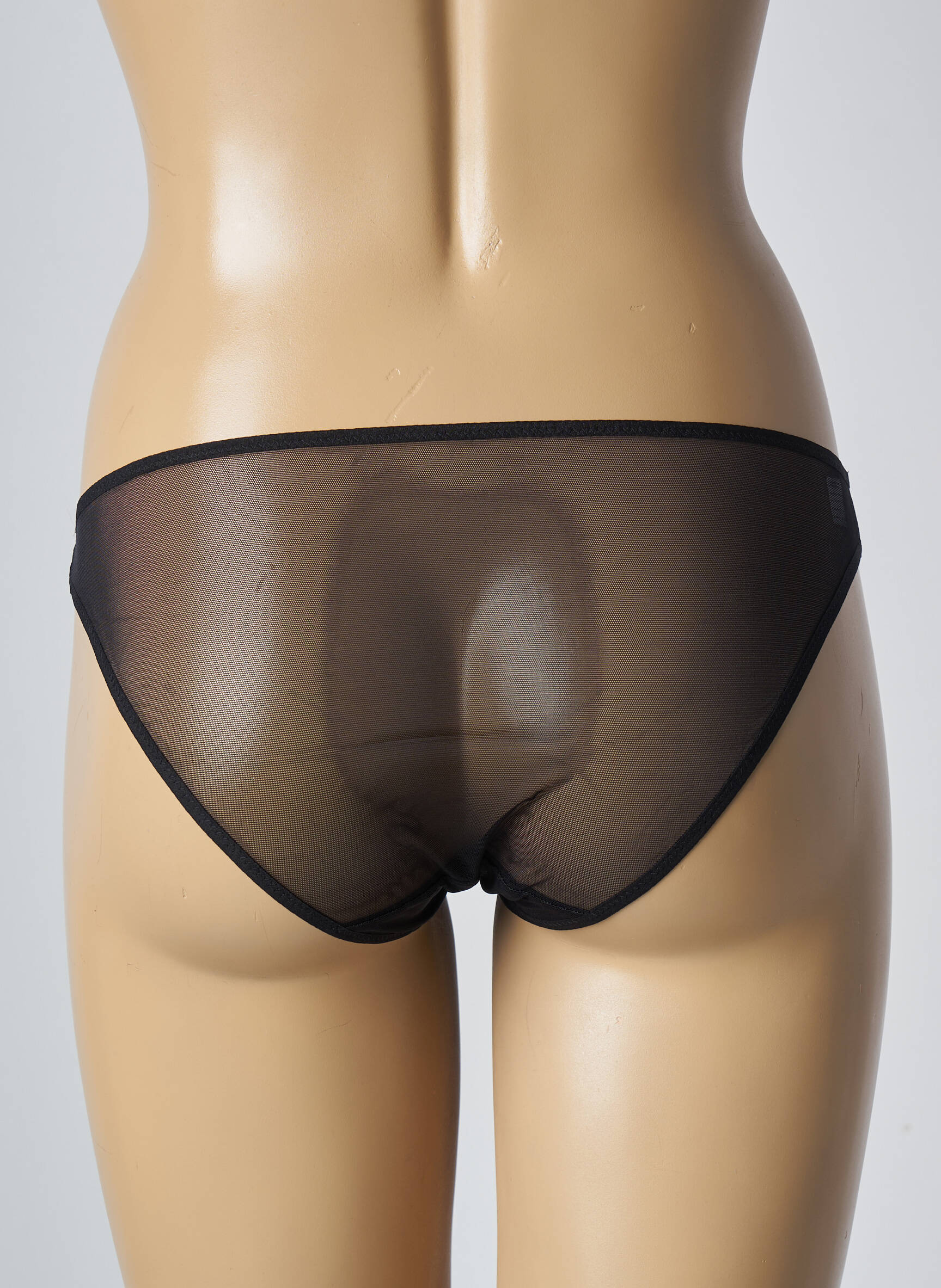 Culotte effet matière satinée noir SIMONE PERELE femme
