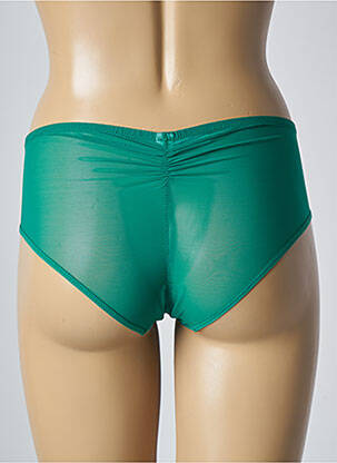 Culotte effet matière satinée vert SIMONE PERELE femme