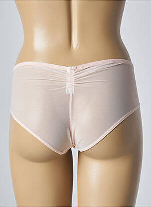 Shorty effet matière satinée rose SIMONE PERELE femme