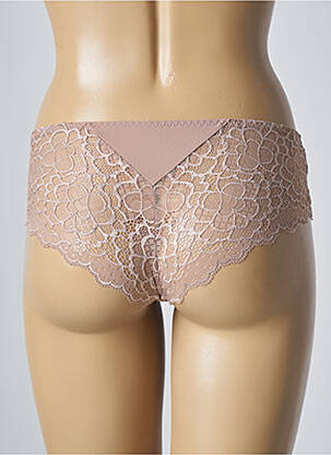Culotte effet matière satinée beige SIMONE PERELE femme
