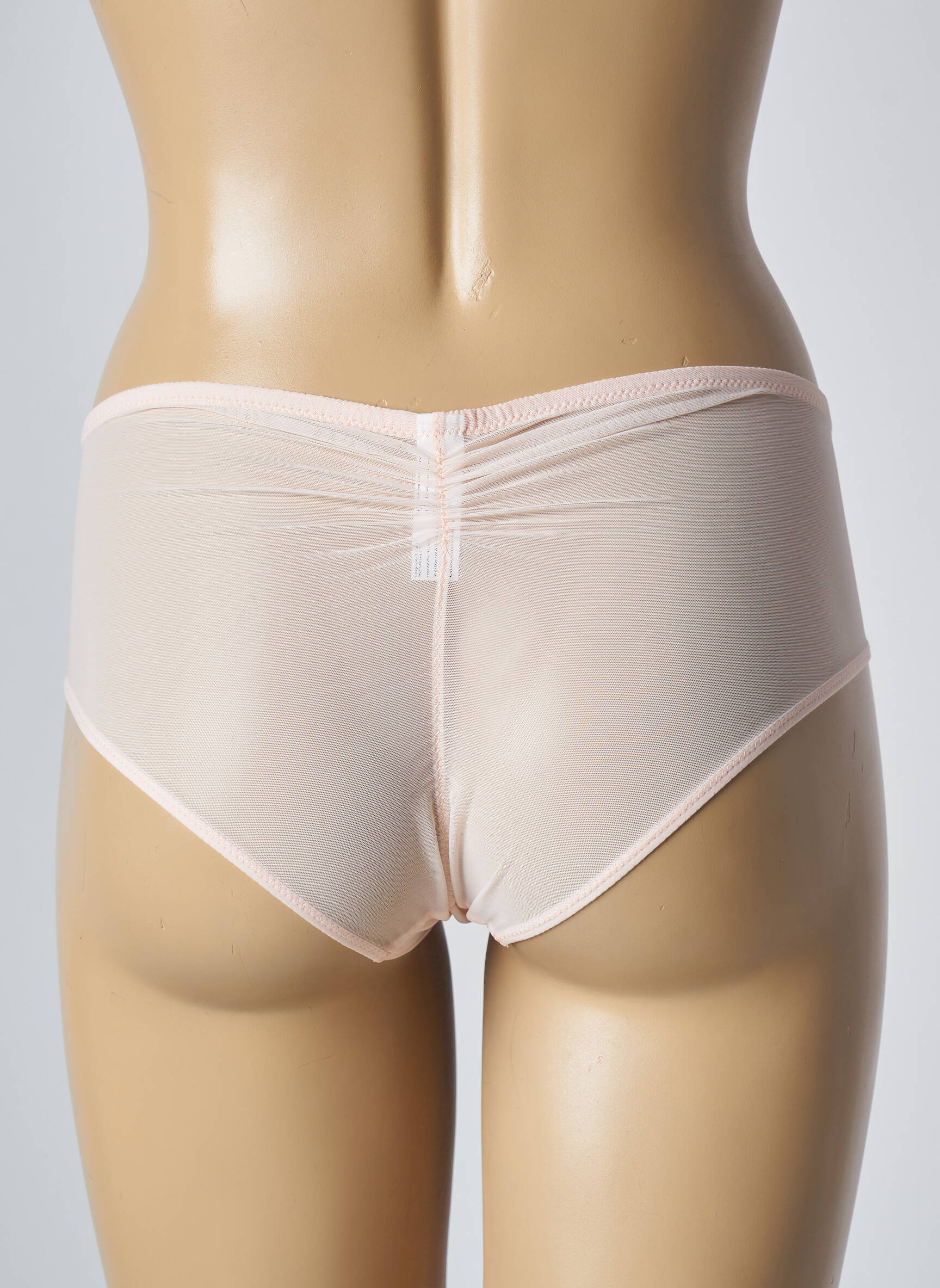 Shorty effet matière satinée rose SIMONE PERELE femme