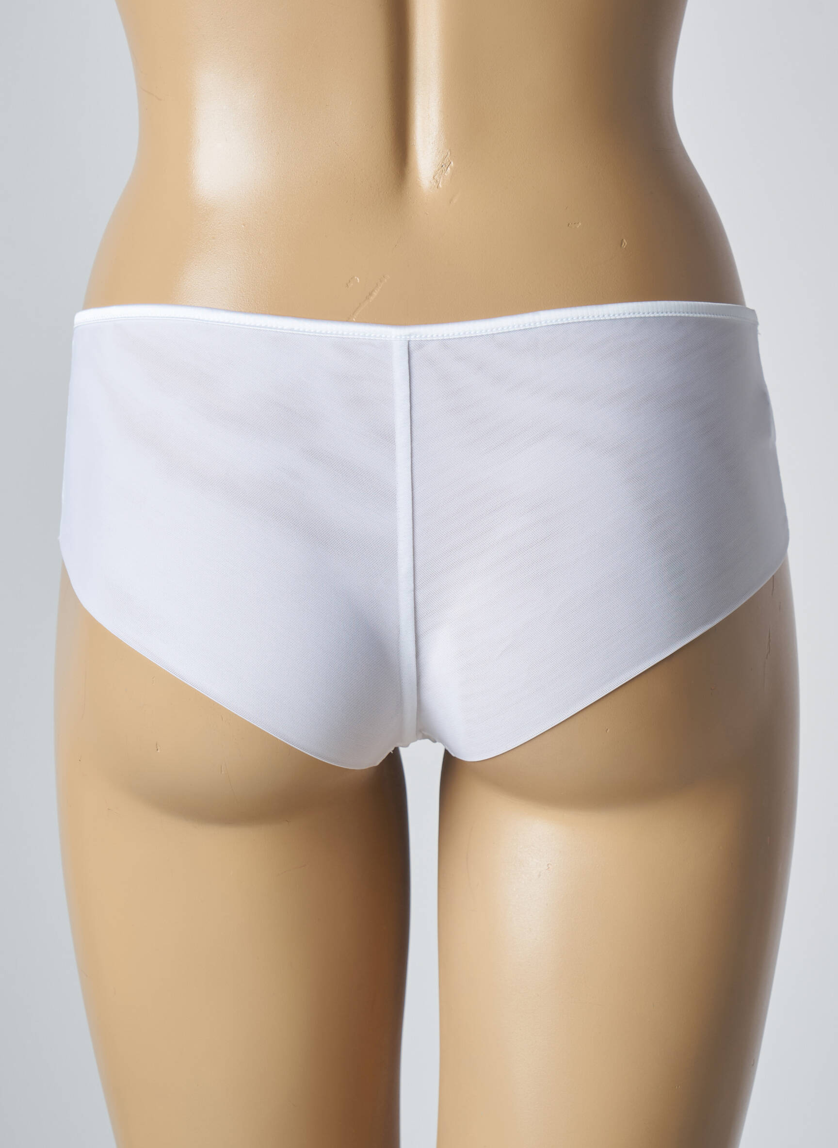 Shorty effet matière satinée blanc SIMONE PERELE femme