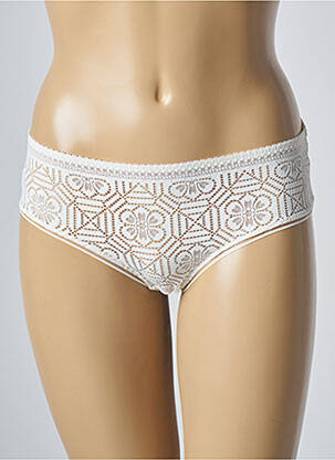 Shorty effet matière satinée beige SIMONE PERELE femme