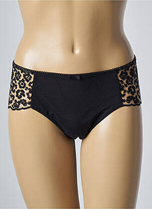 Shorty effet matière satinée noir SIMONE X SIMONE PÉRÈLE femme