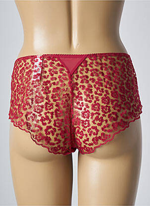 Shorty effet matière satinée rouge SIMONE X SIMONE PÉRÈLE femme