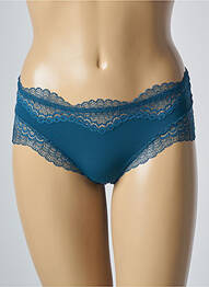 Tanga finition dentelle bleu SIMONE PERELE femme