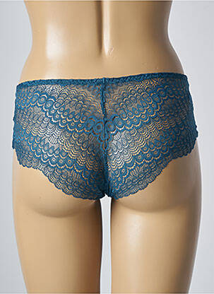 Tanga finition dentelle bleu SIMONE PERELE femme