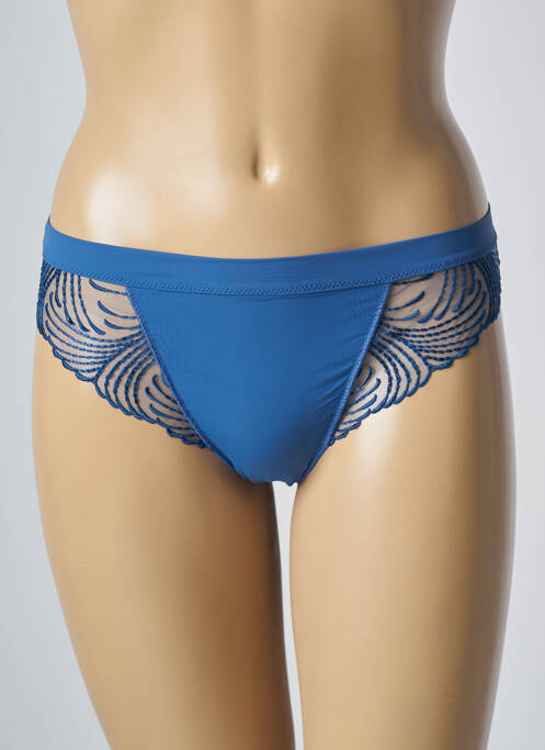 Tanga bleu SIMONE PERELE pour femme