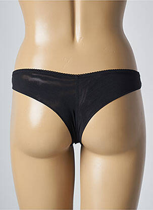 Tanga noir SIMONE PERELE femme