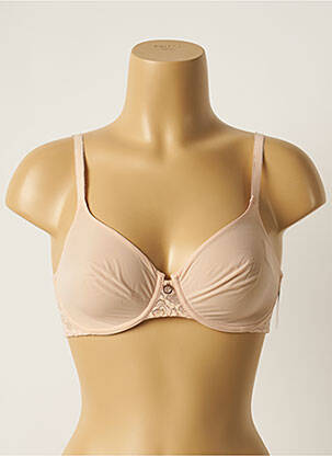 Soutien-gorge effet matière satinée haut soutien-gorge emboitant rose AUBADE femme
