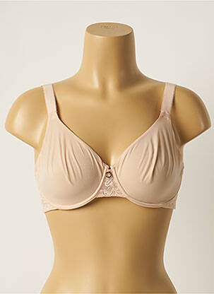 Soutien-gorge effet matière satinée haut soutien-gorge emboitant chair AUBADE femme