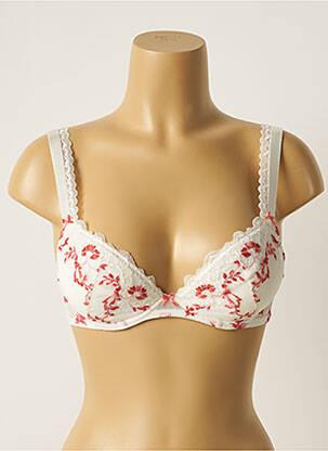 Soutien-gorge bretelle multi position haut soutien-gorge push-up blanc AUBADE femme