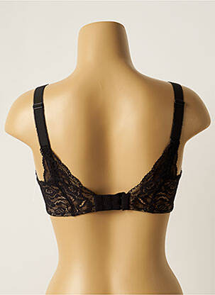 Soutien-gorge effet matière satinée haut soutien-gorge emboitant noir AUBADE femme