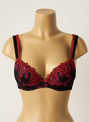 Soutien-gorge broderie haut soutien gorge push up air noir AUBADE femme