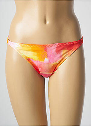 Bas de maillot de bain micro fibres culotte orange CHERRY BEACH femme