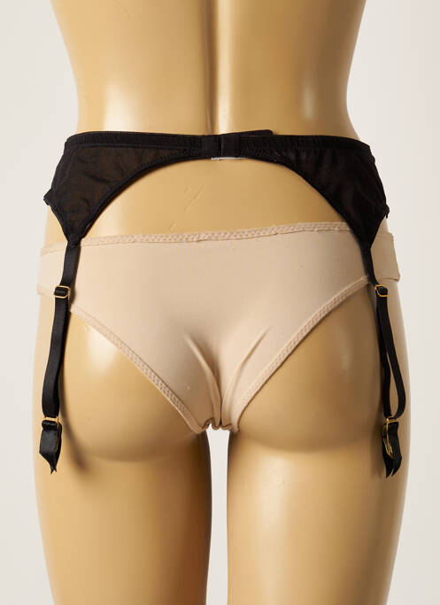 Guêpière/Porte-jarretelle noir AUBADE pour femme