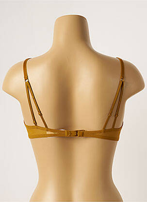 Soutien-gorge effet matière satinée haut soutien-gorge emboitant vert SIMONE PERELE femme