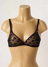 Soutien-gorge sans armature haut triangles noir SIMONE PERELE femme