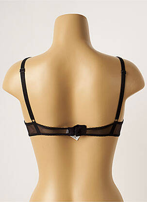 Soutien-gorge effet matière satinée haut soutien-gorge emboitant noir SIMONE PERELE femme