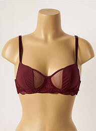 Soutien-gorge légère et transparente haut soutien-gorge emboitant violet SIMONE PERELE femme