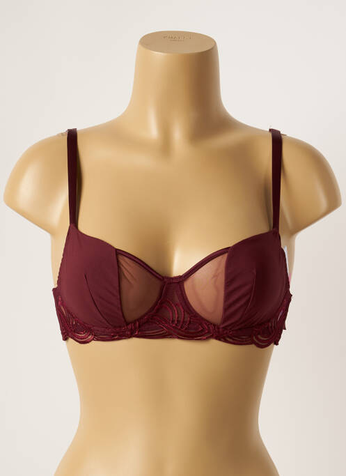Soutien-gorge légère et transparente haut soutien-gorge emboitant violet SIMONE PERELE femme