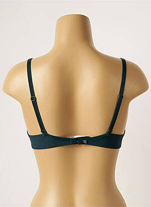 Soutien-gorge effet matière satinée haut soutien-gorge emboitant vert SIMONE PERELE femme