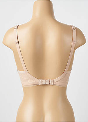 Soutien-gorge effet matière satinée haut soutien-gorge moulé chair SIMONE PERELE femme