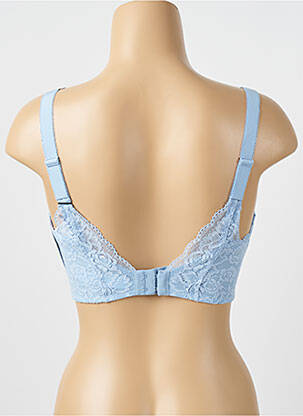 Soutien-gorge effet matière satinée haut soutien-gorge moulé bleu AUBADE femme