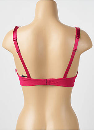 Soutien-gorge effet matière satinée haut soutien-gorge push-up rose AUBADE femme